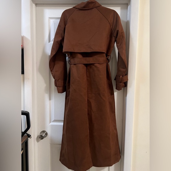 Edyisa suede trench coat - Picture 7 of 11